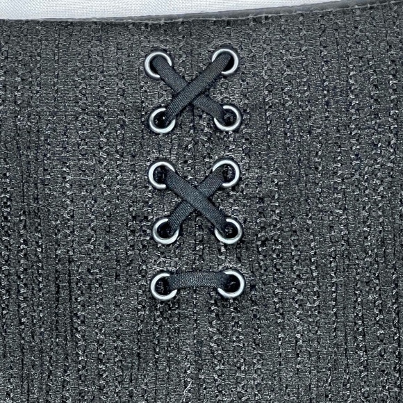 NWT CLASSIQUES ENTIER Black Lined Pencil Skirt Women's Size 12 - Picture 3 of 16